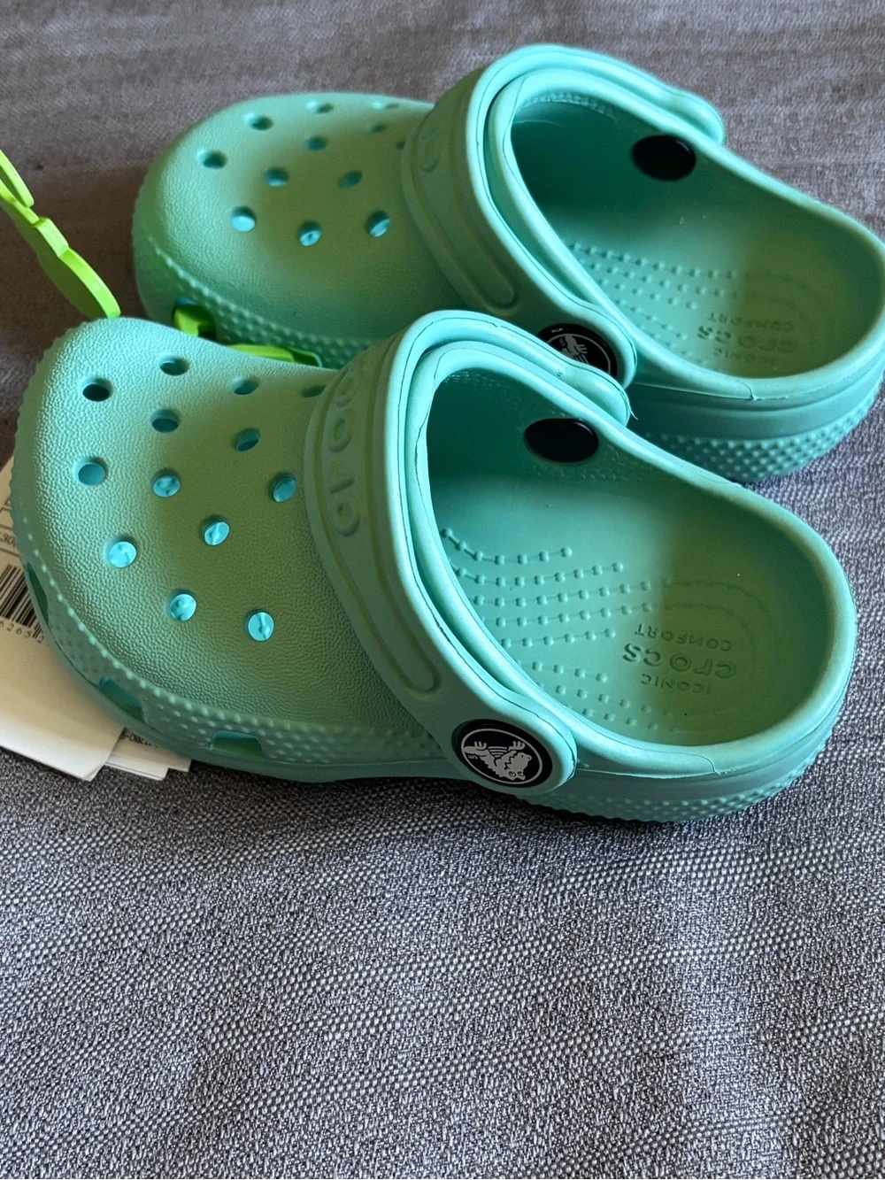 CROCS Kids Classic Clog in Mint